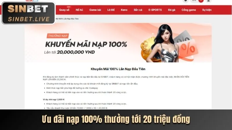 Hoàn trả hàng ngày cho game slot